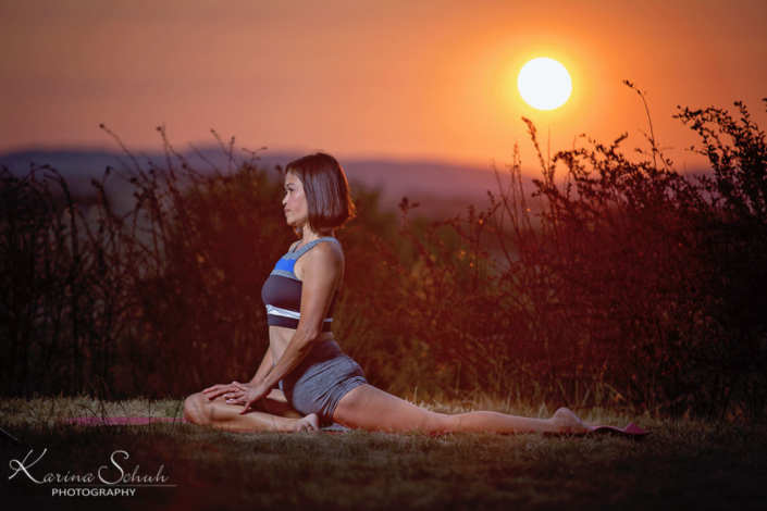 Business Portraits im Sonnenuntergang