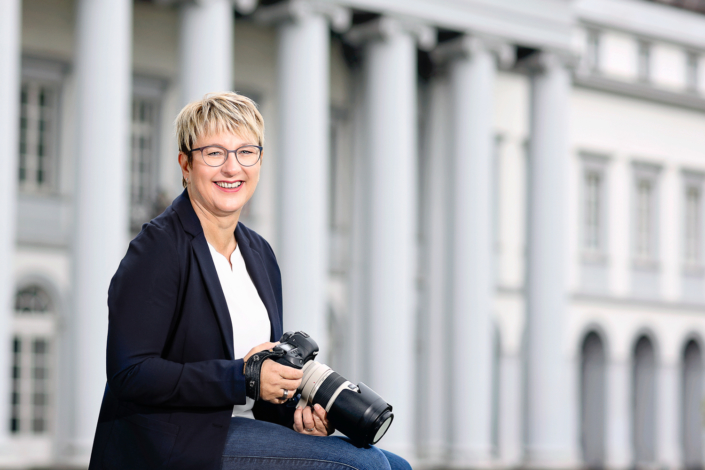 Fotografin in Koblenz