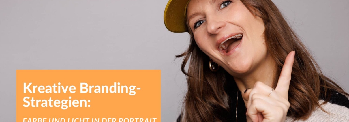 Kreative Branding-Strategien: Farbe und Licht in der Portrait Fotografie