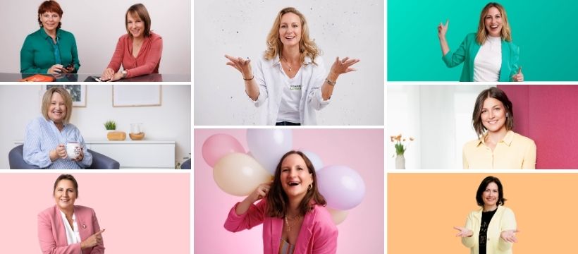 Beispiele von Personal Branding Fotos verschiedener UnternehmerInnen