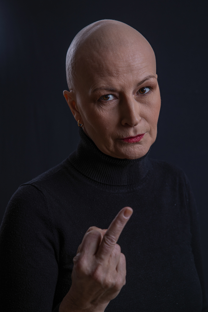 Eine Krebskämpferin in Koblenz
