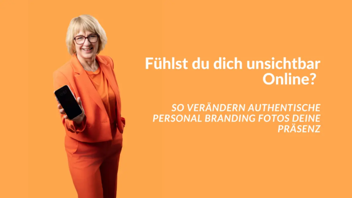 Fühlst du dich unsichtbar Online? So verändern authentische Personal Branding Fotos deine Präsenz