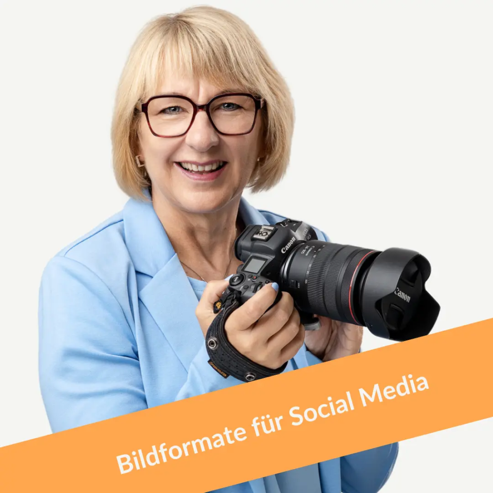 Bildformate Social Media Plattformen - Instagram / Linkedin quadratisch