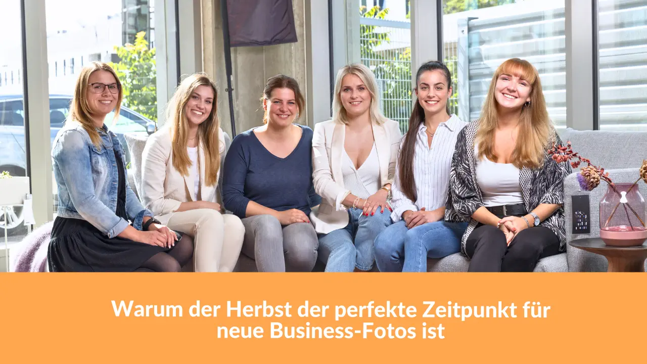 Warum der Herbst der perfekte Zeitpunkt für neue Business-Fotos ist