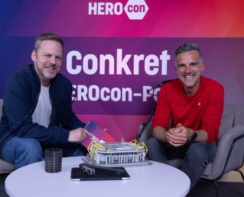 Robin Heintze im HEROcon-Podcast im Gespräch über digitales Marketing im Handwerk