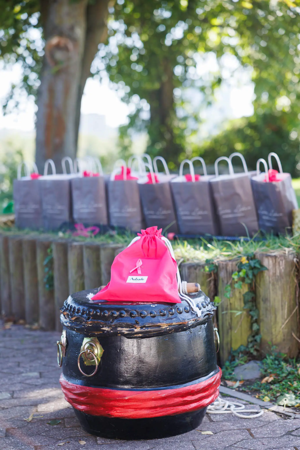 Pink Paddler Fotokampagne Koblenz – Detailfoto der Geschenke - BH's und Sporthosen