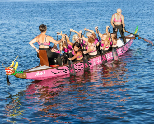 pink-paddler-drachenboot-ohana-koblenz Pink Paddler Koblenz in pinken BH's – Fotokampagne im Drachenboot Ohana zum Pinktober 2025