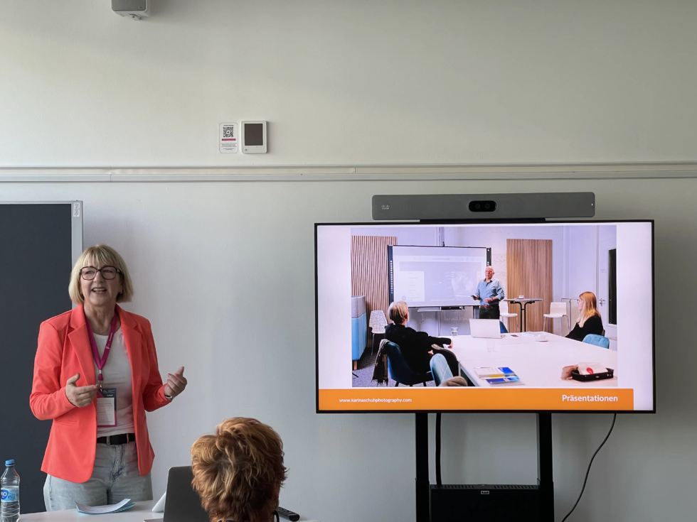 BAFA-gelistete Beraterin während der Beratung